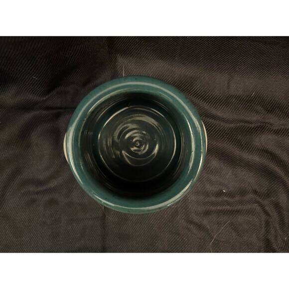 Great Bay Pottery NH Salt-glazed Mini Crock Patriotic Heart Country Primitive - Picture 3 of 8